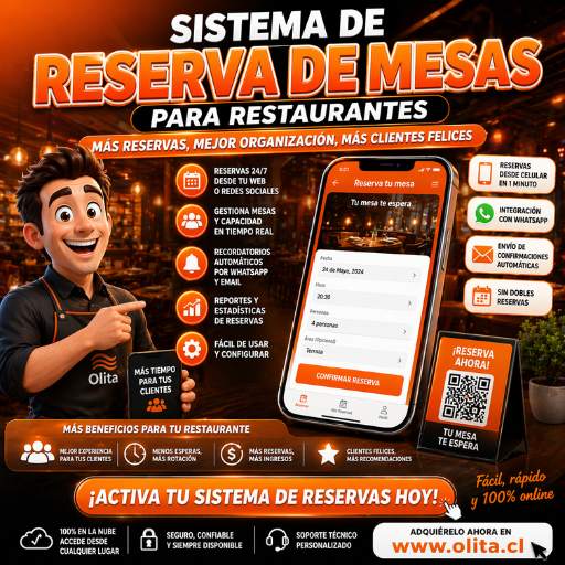 Reservas Mesas QR